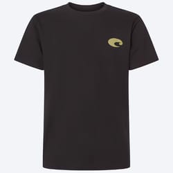 Costa L Short Sleeve Men's Crew Neck Black Species Shield Tee Shirt