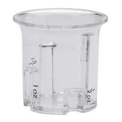 Rubbermaid 2 oz Glass Clear Measuring Cup