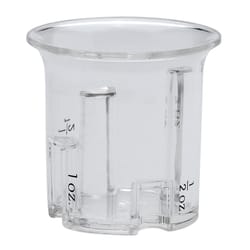 Rubbermaid 2 oz Glass Clear Measuring Cup