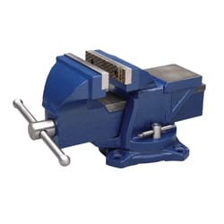 Wilton 4 in. Cast Iron Bench Vise 120 deg Swivel Base