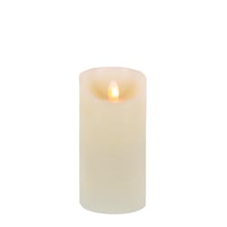 Gerson Bisque Flameless Pillar Candle