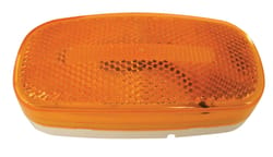 Peterson Piranha Amber Oval Clearance/Side Marker LED Light