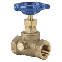 Homewerks 1/2 in. FIP X 1/2 in. FIP Brass Stop and Waste Valve