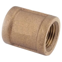 Anderson Metals 1-1/4 in. FPT Brass Coupling