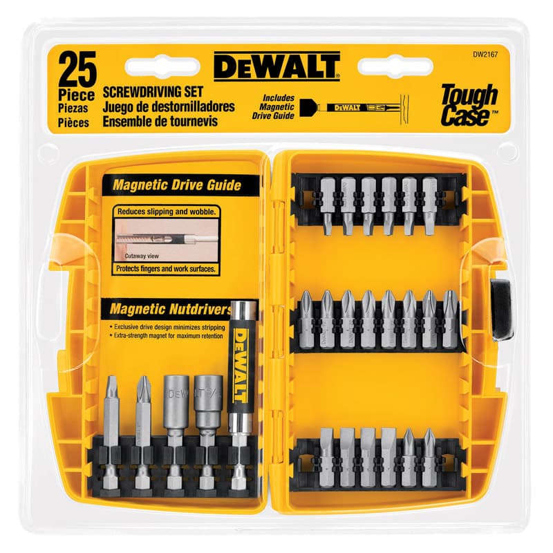 UPC 028877531953 product image for Dewalt(r) 25 Piece Driving Set with Tough Case (DW2167) | upcitemdb.com