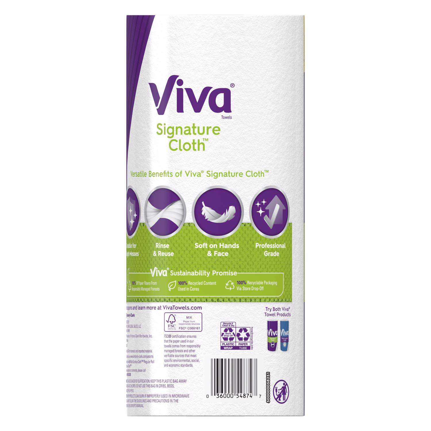 Viva signature deals cloth paper towels