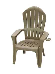 Adams  Big Easy  Light Brown  Polypropylene  Adirondack  Chair 