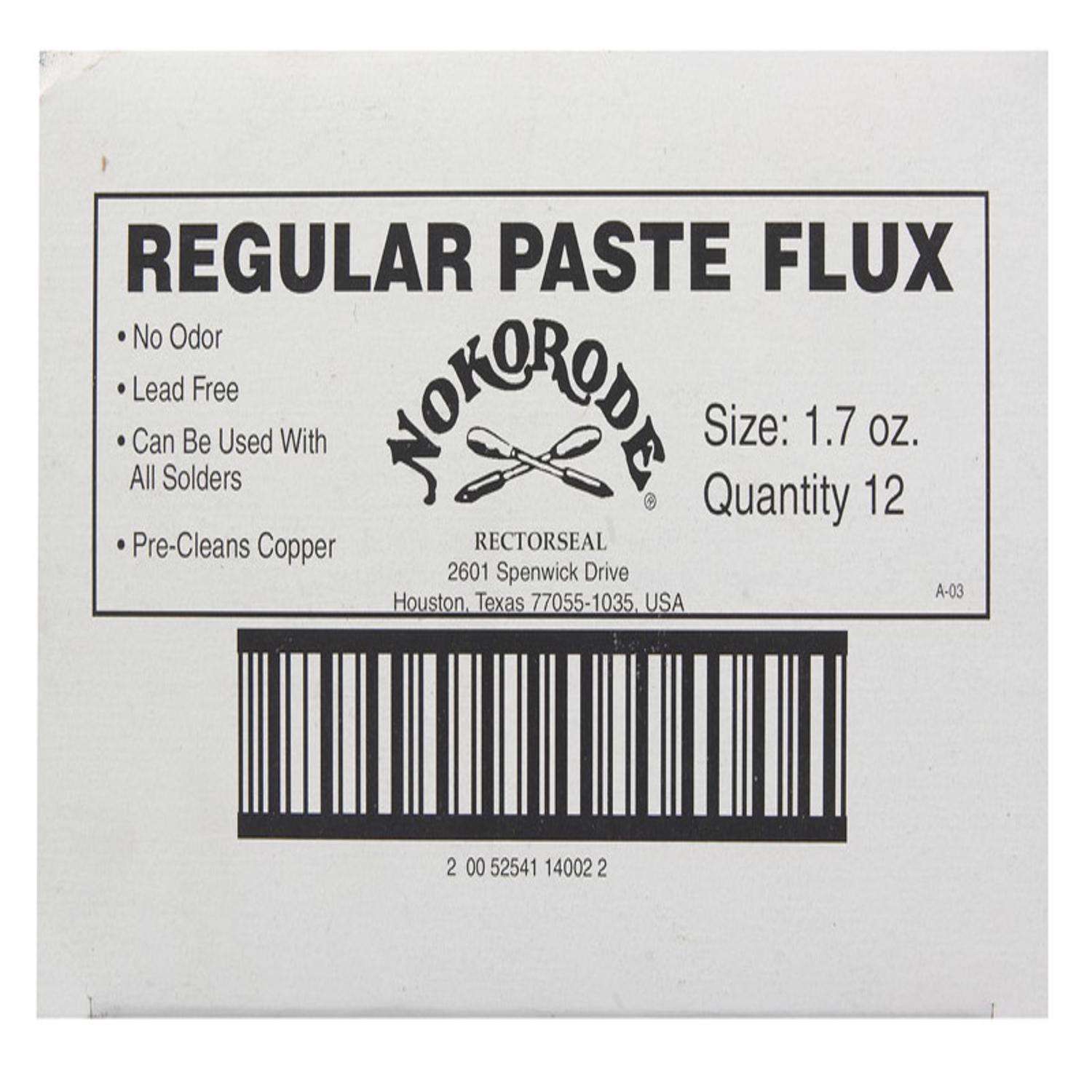 Nokorode Paste Flux. Formulated for Stained Glass, Copper Foil or Came.  Lead Free Metals, Wire & Decorative Soldering. 