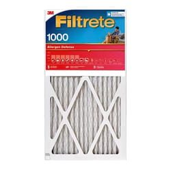 Filtrete Allergen Defense 12 in. W X 24 in. H X 1 in. D Polyester 1000 MPR Pleated Air Filter 1 pk