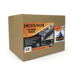 Quick Dam Flood Bags 3.5 in. H X 12 in. W X 24 in. L Flood Barrier 20 pk