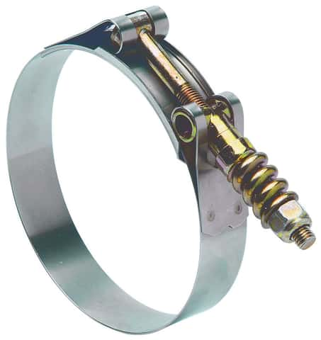 Ideal Tridon 4-1/4 in. 4-9/16 in. SAE 425 Hose Clamp Stainless Steel Band T- Bolt - Ace Hardware