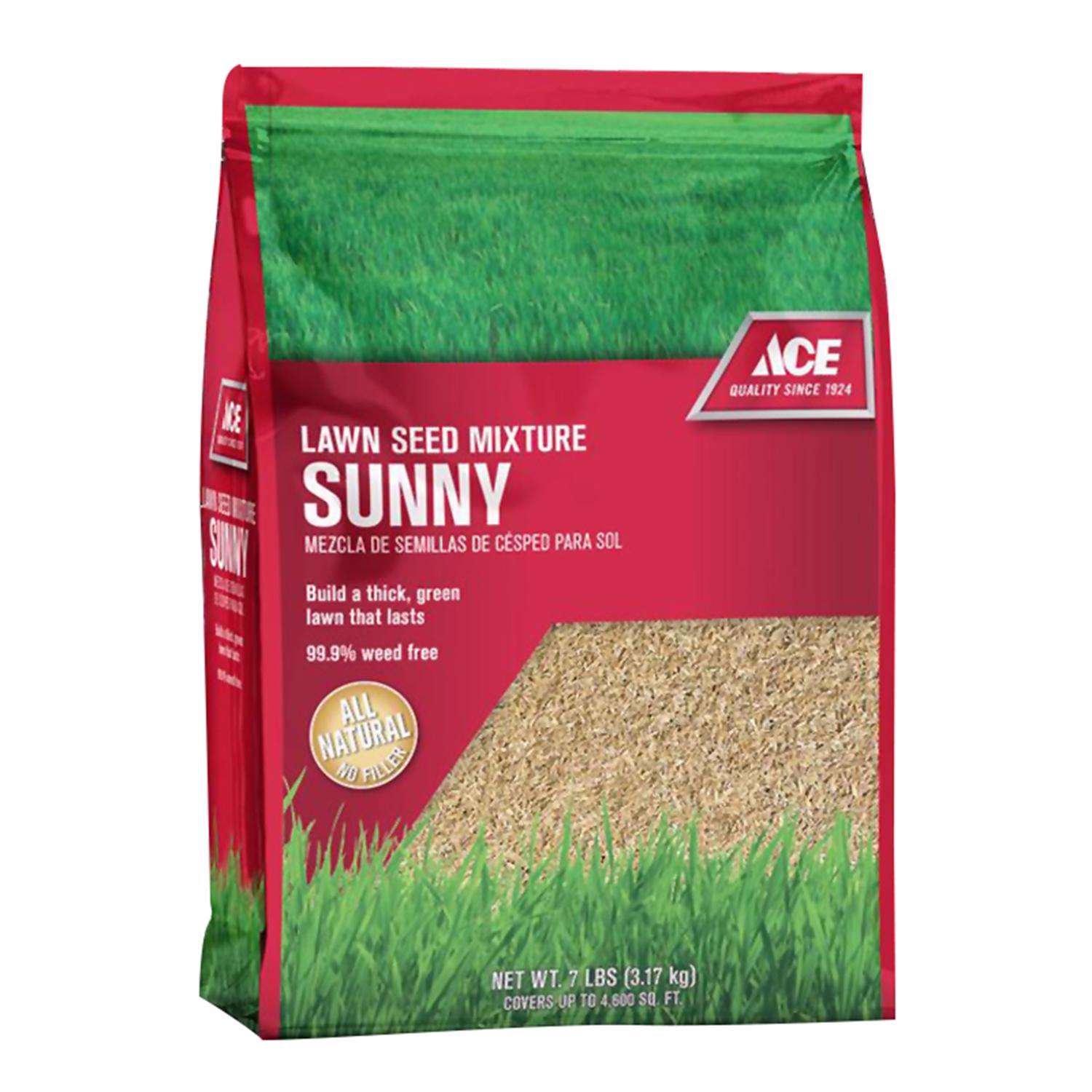Ace Mixed Full Sun Grass Seed 7 lb Ace Hardware