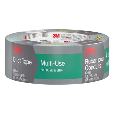 3 x 60 yds Silver Duct Tape | Tape, Packing Tape, Packaging Tape | Duct Tape