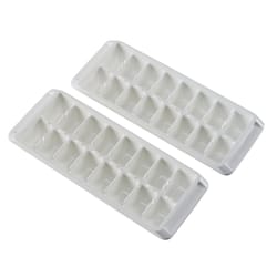 Good Cook White Plastic Ice Cube Trays