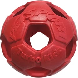 Petsport Turbo Kick Assorted TPR Soccer Ball Dog Toy Medium 1 pk