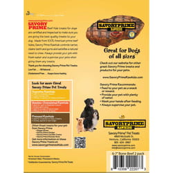 Savory Prime Supreme Large Adult Knotted Bone Beef 6-7 in. L 2 pk