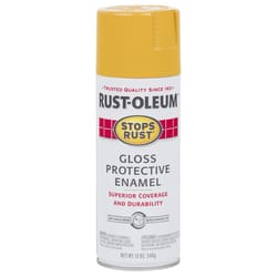 Rust-Oleum Stops Rust Gloss Tuscan Sun Protective Enamel Spray Paint 12 oz
