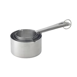 Harold Import Stainless Steel Silver Measuring Cup