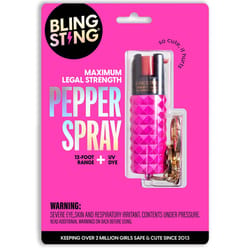Blingsting Pink Plastic Pepper Spray