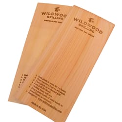 Wildwood Grilling Natural Wood Grilling Planks 11 in. L X 5 in. W 2 pk