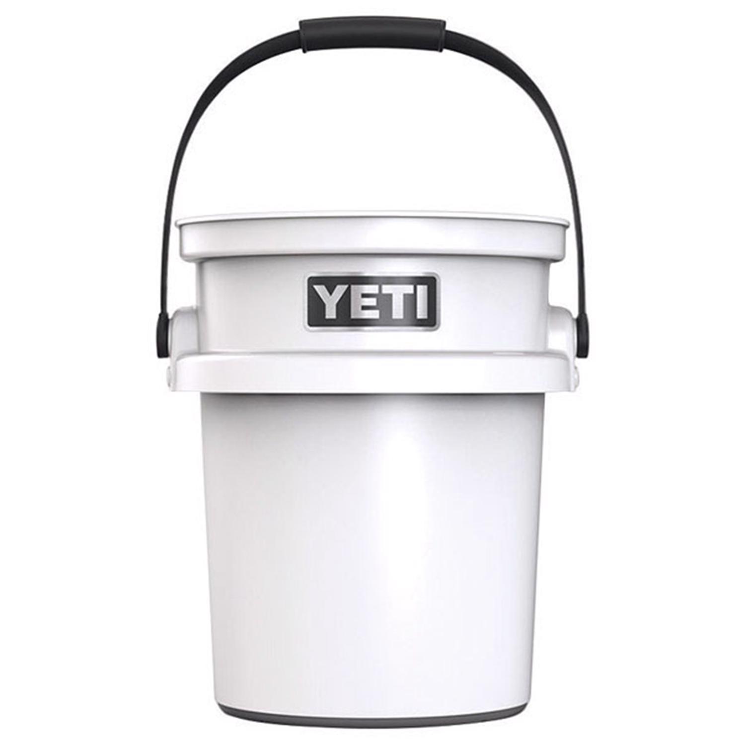  YETI Loadout 5-Gallon Bucket, Impact Resistant Fishing/Utility  Bucket, White : Health & Household