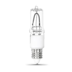Feit 150 W T4 Tubular Halogen Bulb 2200 lm Warm White 1 pk