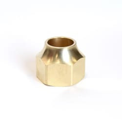 ATC 7/8 in. Flare Yellow Brass Nut