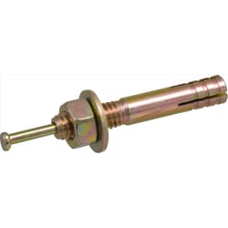 HILLMAN 5/16 in. D X 2 in. L Steel Round Head Strike Anchor 50 pc