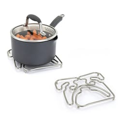 Spectrum Silver Steel Bulldog Trivet