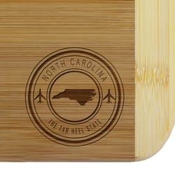 Totally Bamboo 11 in. L X 8.75 in. W X 0.6 in. Bamboo Cutting Board