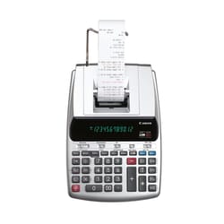 Canon Calculator Gray 12 digit Project Calculator