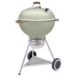 Weber 22 in. 70th Anniversary Kettle Charcoal Grill Diner Green