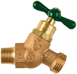 Arrowhead 3/4 in. MIP Hose Anti-Siphon Brass Bibb