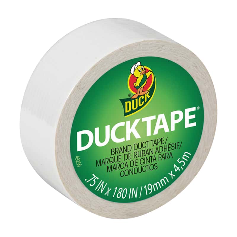 Duck 0.75 in. W X 180 in. L White Solid Duct Tape Ace Hardware