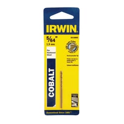 Irwin 5/64 in. X 2 in. L Cobalt Alloy Steel Drill Bit Straight Shank 1 pc