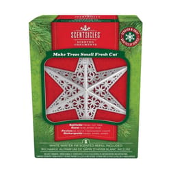 Scentsicles White Scented Star Indoor Christmas Decor