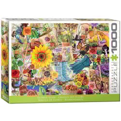Eurographics Flower Seeds Puzzle Multicolored 1000 pc