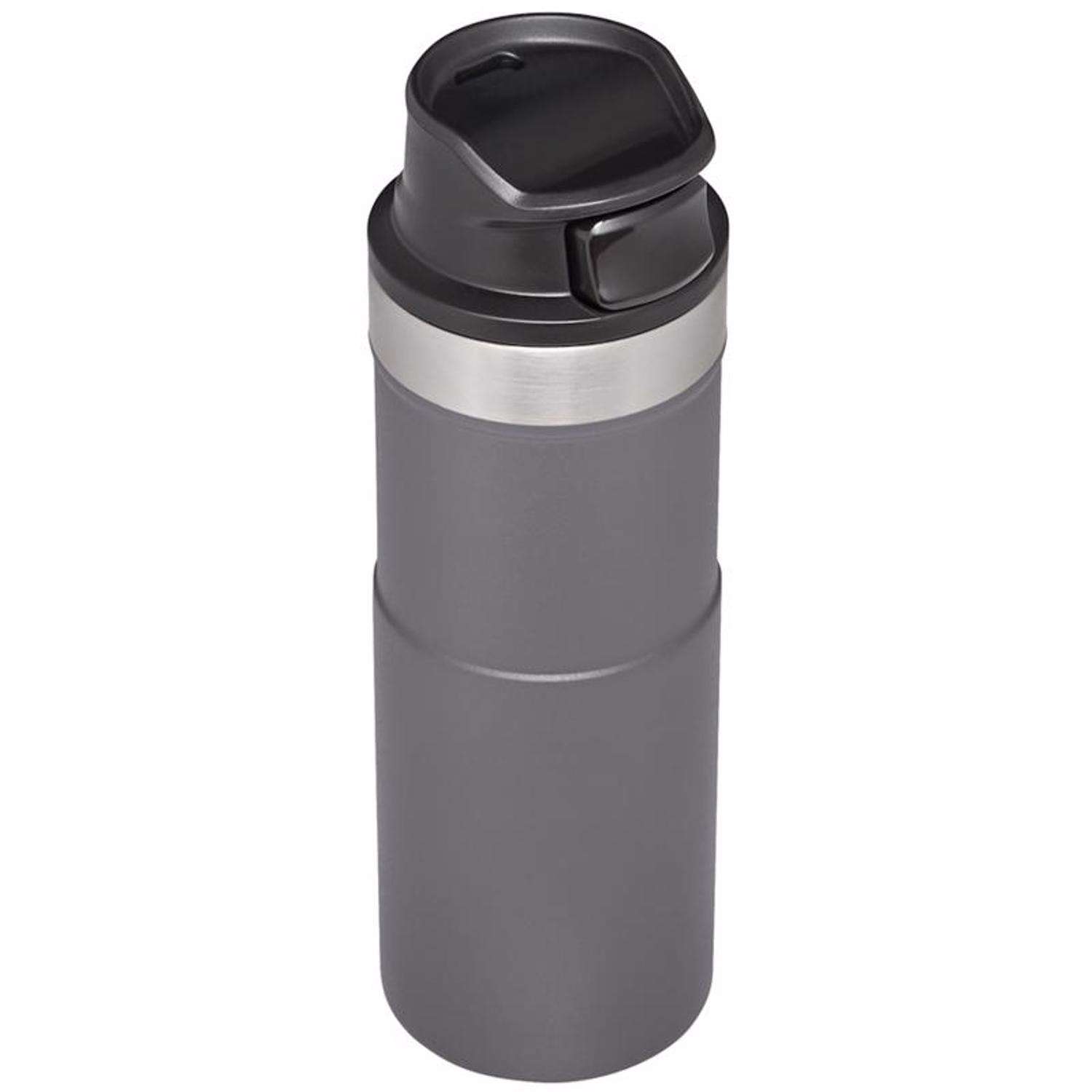 Stanley Classic Trigger Action 16 oz Charcoal BPA Free Travel Mug - Ace  Hardware