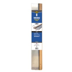 M-D BUILDING PRODUCTS 1.13 in. H X 5.63 in. W X 36 in. L Aluminum Adjustable Threshold Oak