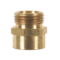 JMF Company Brass 3/4 in. D X 3/4 in. D Hose Adapter 1 pk