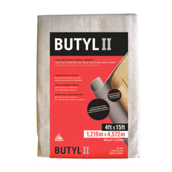 Trimaco Butyl II 4 ft. W X 15 ft. L Dual-Layer Canvas Runner 1 pk