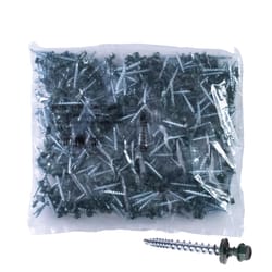 HILLMAN Power Pro No. 10 Ga. X 1.5 in. L Hex Drive Washer Head Coarse Roofing Screws