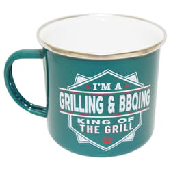 Top Guy Grilling/ BBQing 14 oz Multicolored Steel Enamel Coated Mug 1 pk