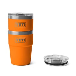 YETI Rambler 16 oz King Crab Orange BPA Free Tumbler with MagSlider Lid