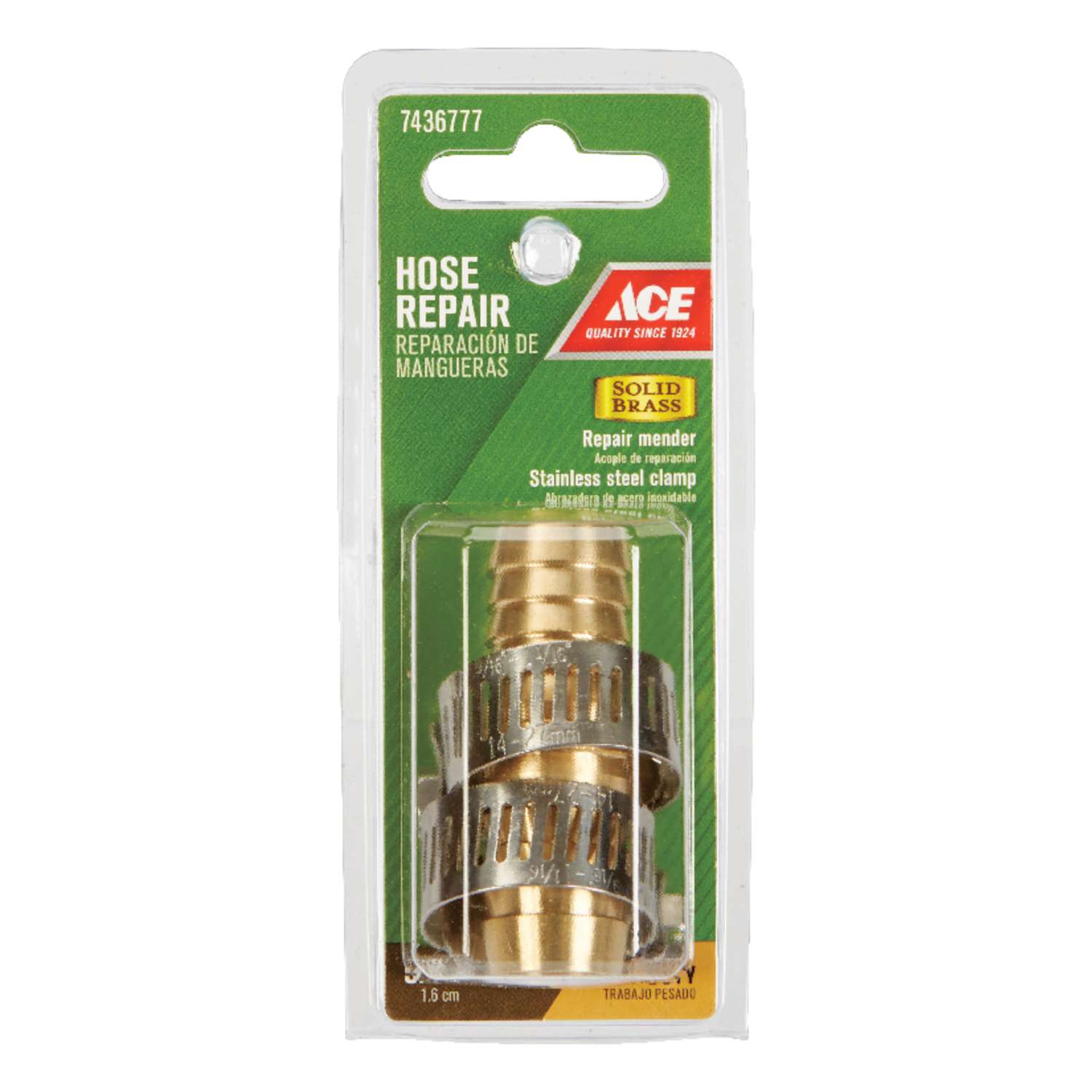 Ace 5/8 in. Brass Male Hose Repair Ace Hardware