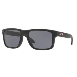 Oakley Standard Issue Holbrook Unisex Matte Black Frame Gray Lens Sunglasses