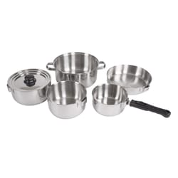 Stansport Silver Cookware Set 10 in. H X 10 in. W X 25 in. L 1 pk