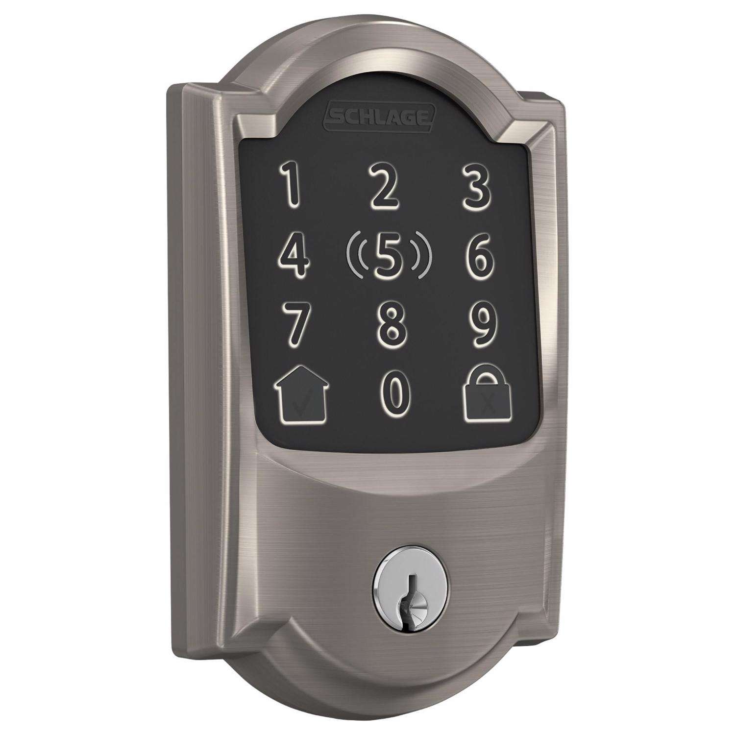 Schlage Encode Satin Nickel Metal Wifi Deadbolt - Ace Hardware