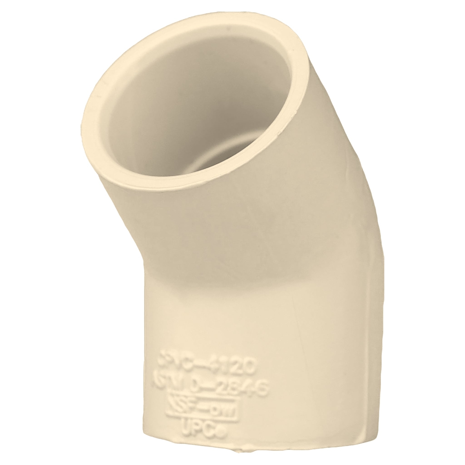 UPC 011651990145 product image for Charlotte 3/4in CPVC/CTS 45 Degree Pipe Elbow (RCW-0750-S) | upcitemdb.com