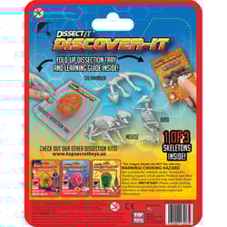 Top Secret Toys Discover It Owl Pellet Lab Synthetic Dissection Kit Orange